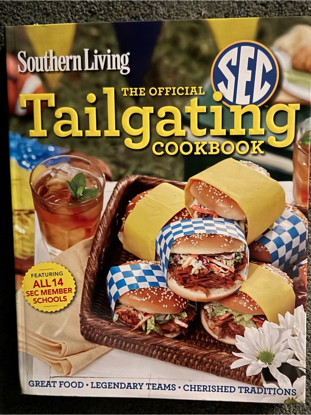 The Official SEC Tailgating Cookbook. Football Season. Never used.